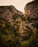 Fototapeta Na sufit - Waterfall in Albanian mountains 