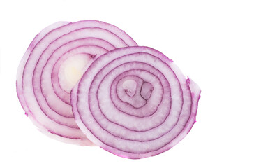 Sticker - Lilac onion rings isolated