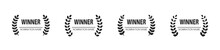 Award Laurel Wreath For Any Type Of Nomination With Space For Your Text. Vector EPS 10