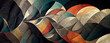 organic amber paper texture organic lines as abstract wallpaper background design 3d render.