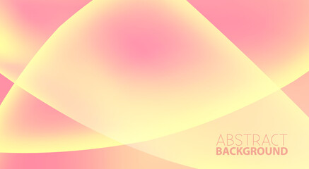 Poster - Abstract background with gradient from pink to yellow. Vector pattern