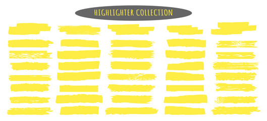Wall Mural - highlighter brush textures