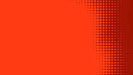 Poster - Dots halftone red purple color pattern gradient texture with technology digital background. Dots pop art comics style.
