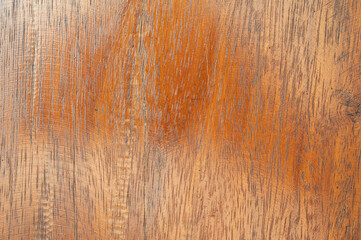 Wall Mural - Plank wood table floor with natural pattern texture background.