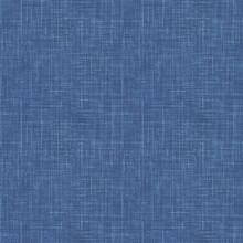 Seamless Monochrome Textured Herringbone Blue Background.