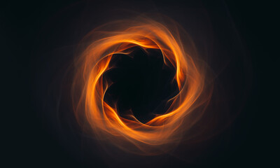 Wall Mural - Abstract hot energy twister cloud   fire tornado background