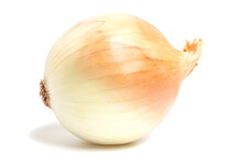 Onion, Isolated On White Background