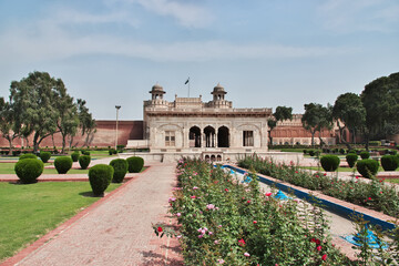 Canvas Print - Lahore fort, vintage castle, Punjab province, Pakistan