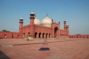 Canvas Print - Badshahi Mosque in Lahore, Punjab province, Pakistan