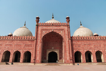 Sticker - Badshahi Mosque in Lahore, Punjab province, Pakistan