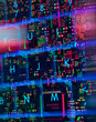 © Connect Images - Digital composite image of computer motherboard and keyboard