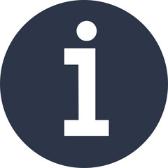 Poster - Info sign. Information icon png. Information help icon.