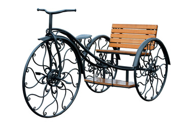 bicycle on three wheels, chariot