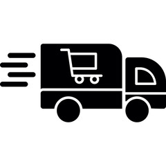 Sticker - Free Shipping Icon