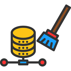 Poster - Data Cleansing Icon