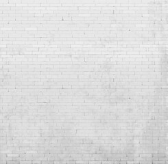 Wall Mural - Background with an old white brick wall. Interior in loft style. Vector graphics