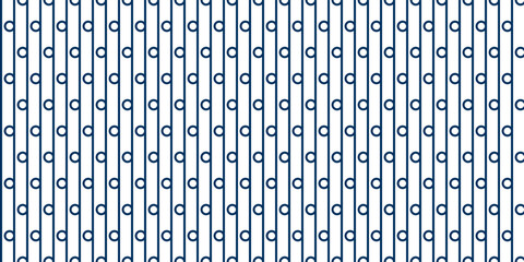 Leinwandbilder - Columns with circles. Vector for stylish decor. Editable design element for prints, decoration, textile, digital.