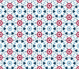 Fototapeta Kuchnia - Geometric pattern. Seamless vector background. Ethnic graphic design.