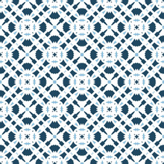  Geometric pattern. Seamless vector background. Ethnic graphic design.