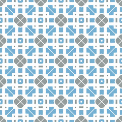  Geometric pattern. Seamless vector background. Ethnic graphic design.
