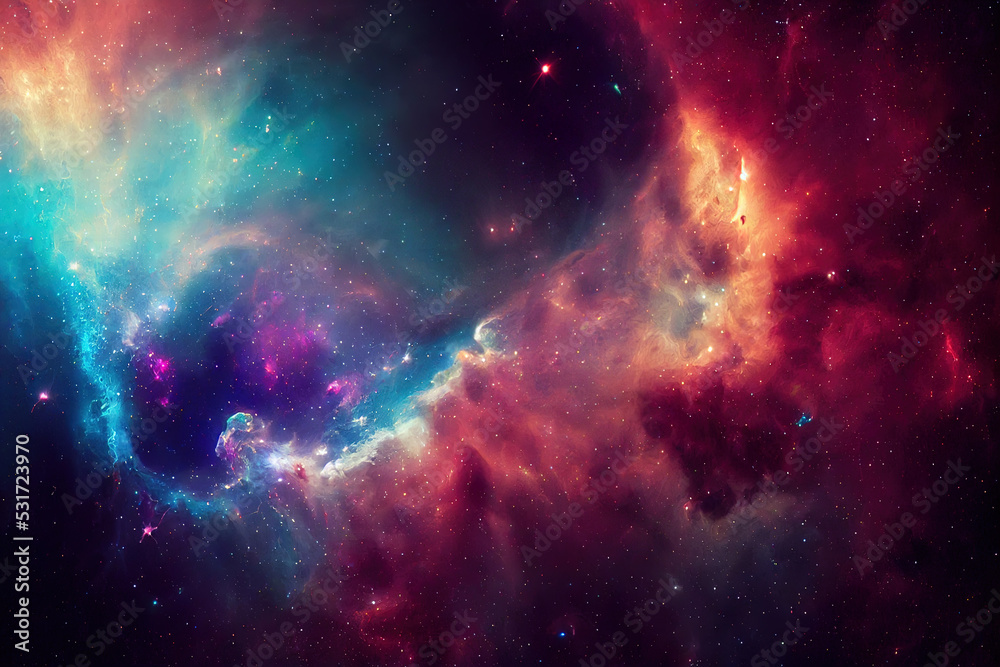 Space abstract background Stock Photo | Adobe Stock