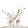 milk splash or white liquid splash, 3d rendering.