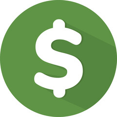 Poster - Money icon vector. dollar symbol sign