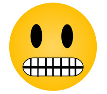 Cringe Emoji Face
