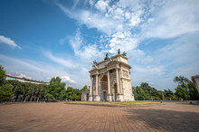  Arco Della Pace (Arch Of Peace), Napoleon's 25 Metre-high Neoclassical Arch And One Of Five City Gates.