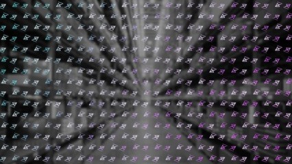 Poster - Animation of financial data processing over warehouse