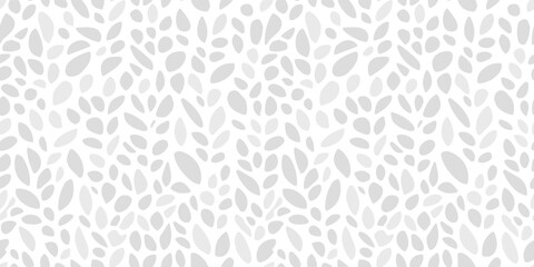  Botanical illustration background. Seamless pattern.Vector. 有機的なイラストパターン