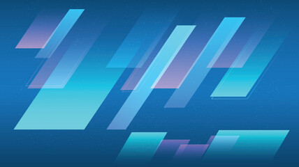 Wall Mural - abstract background technology high speed racing for sports of long exposure light on black backgrou