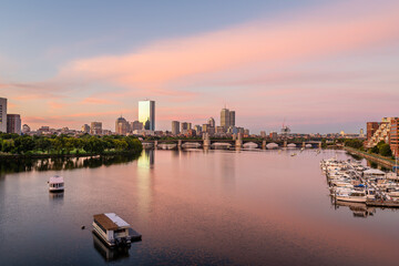 Wall Mural - The historical landmarks and sites of Boston, Massachusetts.