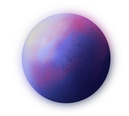a large planet isolated