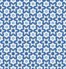  Geometric pattern. Seamless vector background. Ethnic graphic design.