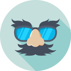 Wall Mural - Hipster Vector Icon