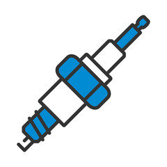 Poster - Spark Plug Icon