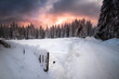Cold winter and beautiful snow. Buried roads in Podhale, near the Tatra Mountains, Poland.

Mroźna zima i piękny śnieg. Zasypane drogi na podhalu, pod Tatrami, Polska. 