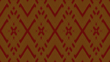 Wall Mural - Traditional tribal or Modern native ikat pattern. Geometric ethnic background for pattern seamless design or wallpaper.