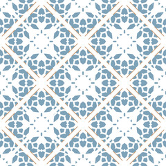  Geometric pattern. Seamless vector background. Ethnic graphic design.