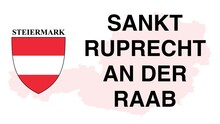 Sankt Ruprecht An Der Raab: Illustration Mit Dem Ortsnamen Der Österreichischen Stadt Sankt Ruprecht An Der Raab Im Bundesland Steiermark