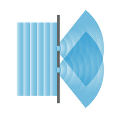 diffraction of light waves diagram.