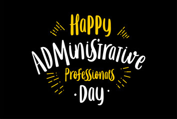 Wall Mural - Administrative Professionals Day