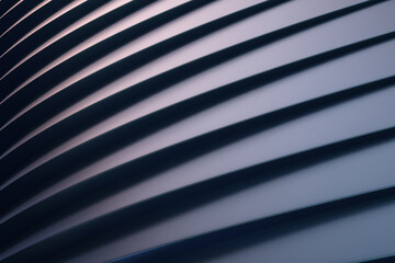 Poster - Dark purple backdrop. Curved stylish lines background. Abstract backdrop for ads. Creative dark purple design. Texture pattern with abstract decorations. Minimalistic style backdrop. 3d rendering.