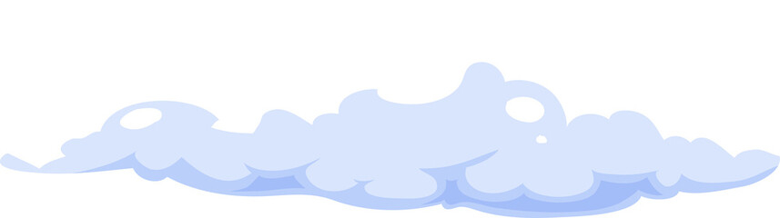 Wall Mural - Cloud on blue sky, sunny weather azure cloudscape