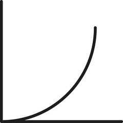 Poster - Positive rate financial increase growth chart graph