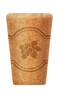 Realistic cork, wine stopper conical corkwood plug