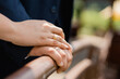 © Oksana - bride and groom hands