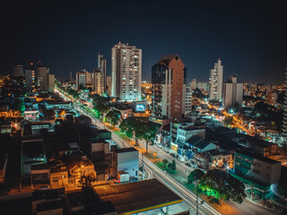 Wall Mural - Avenida Jundiai noturna