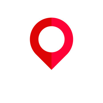 map pointer icon.Location icon simple vector design.	
